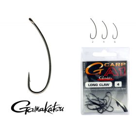   Gamakatsu G-carp A1 Long Claw Zwart 2 10st/verpakking met oog, met weerhaak, feederhaak