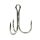 Gamakatsu Preda 18 Treble Hooks Tin Drietand, oog, haak met weerhaak #6