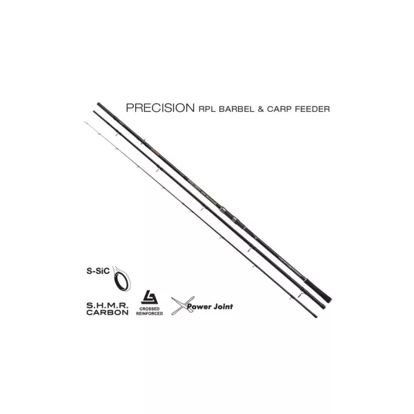 Trabucco Precision RPL Barbel & Carp 3,9m 200gr 3+2-delige Feederhengel