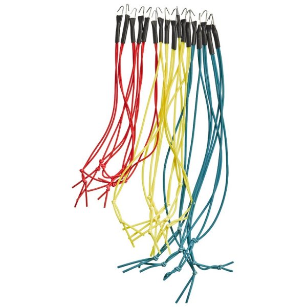 Sensas 0,8-1-1,2mm Gekleurde Siliconen Stopper 3x6 stuks