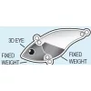 Rapture Pro SL Vibe Crank S HGS 5,0cm 14gr Wobbler