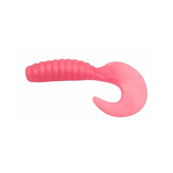 Trabucco Yummy Bait Curly Tail Bubble Gum 4cm Plastic Aas 8st
