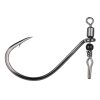 Gamakatsu Preda Swivel Shot Black Hooks #1 Haak met wartel