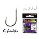 Gamakatsu A1 Team Feeder Fine Carp Zwart 8 15 stuks/verpakking Met plaatje Met weerhaak Feeder haak