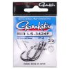 Gamakatsu LS3424F New Label Hooks Black #2/0 Haak