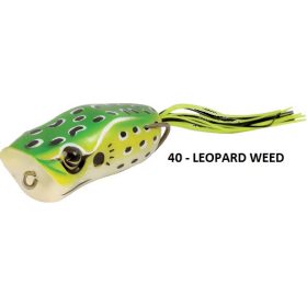 Rapture Popper Frog 6cm 15gr Leop. Wier Rubberen Kikker