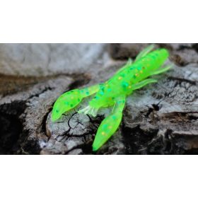   Rapture ULC Alive Craw 5cm 1,8gr Chartreuse Zacht Rubber Aas 12 stuks