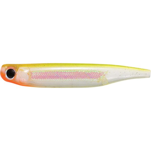 Rapture Power Minnow Vorkstaart 7,5cm Clown Cht Plastic Kunstaas 6 stuks