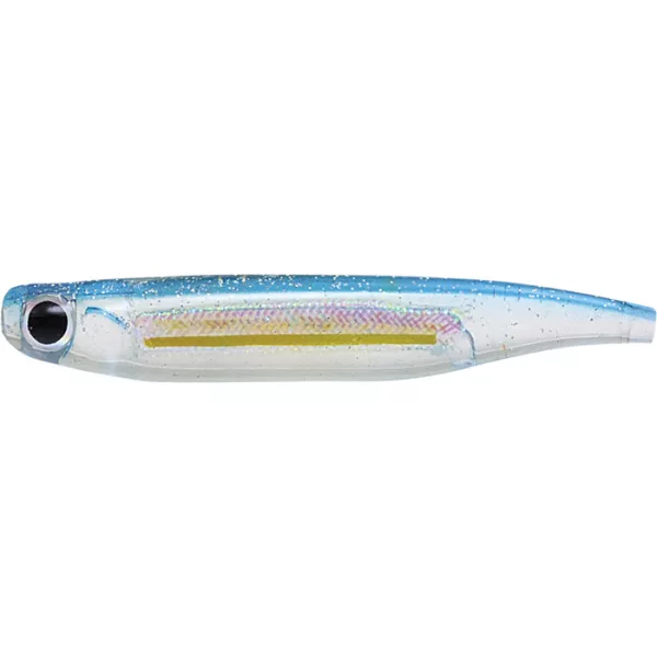 Rapture Mini Minnow Shad Staart 4,5cm Ocean Shiner Zacht rubber Kunstaas 6 stuks