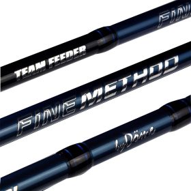   Team Feeder By Döme Fine Method Feeder 330L 3,30m 10-30gr 3+3 Delige Feeder Hengel