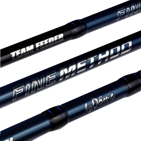 Team Feeder By Döme Fine Method Feeder 330L 3,30m 10-30gr 3+3 Delige Feeder Hengel