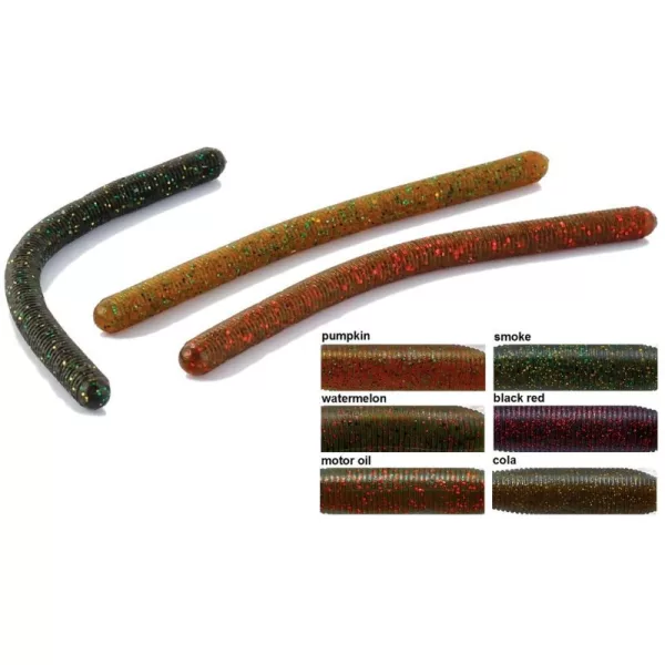 Rapture W. Flick Stick 11,5cm Rook Zacht rubberen kunstaas 10 stuks