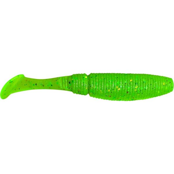 Rapture W. Power Shad 8,5cm Chartreuse Zacht rubber aas 10st