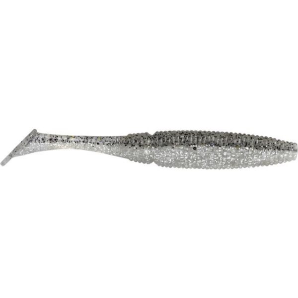 Rapture Power Shad Dubbel 7,5cm Rook Spook Plastic Kunstaas 15st