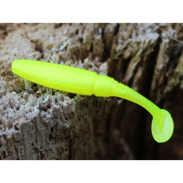 Rapture Power Shad Dual 10cm Neon Yellow Plastic Kunstaas 8 stuks