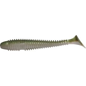   Rapture Geribbelde Swing Shad 7cm Watermeloen-Parel Kunststof Aas 12 stuks