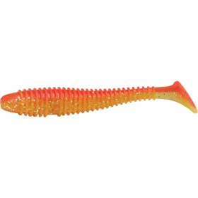  Rapture Ribbed Swing Shad 4cm Flame Yellow Plastic Kunstaas 14 stuks