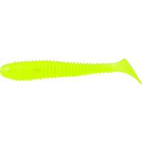   Rapture Ribbed Swing Shad 4cm Neon Yellow Plastic Kunstaas 14 stuks