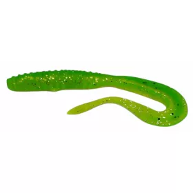 Rapture Mad Worm 8cm Neongroen Plastic Aas 10 stuks