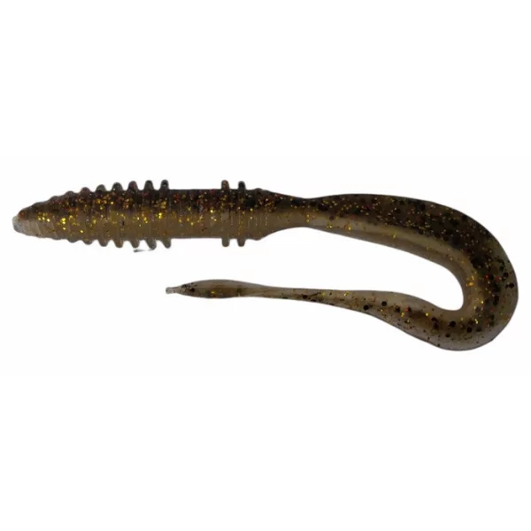 Rapture Mad Worm 8cm Gouden Shiner Plastic Aas 10 stuks
