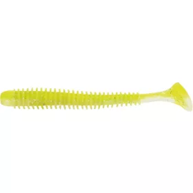   Rapture Rib Slim Shady 7.5cm Chartreuse Ghost Plastic Kunstaas 12 stuks