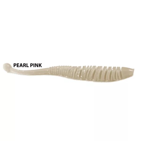 Rapture Evoke Worm 10cm Parelroze Plastic Kunstaas 8 stuks