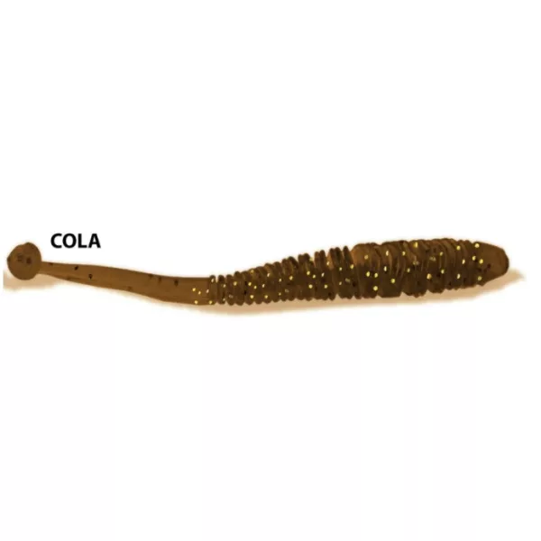 Rapture Evoke Worm 10cm Cola Plastic Aas 8 stuks
