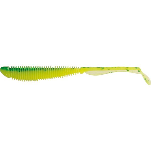 Rapture R.T.W. Soul Shad 7.5cm Lime Geel Plastic Kunstaas 10st