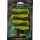 Rapture Slugger Shad Set 7,5cm Neongeel Kunstaas Set 4+2 stuks