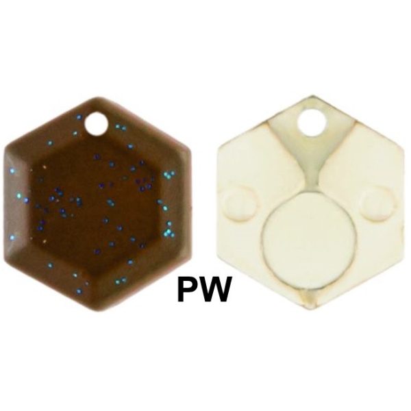 Rapture Bodembereik Hexa 1cm 1,3gr PW Lepelblinker