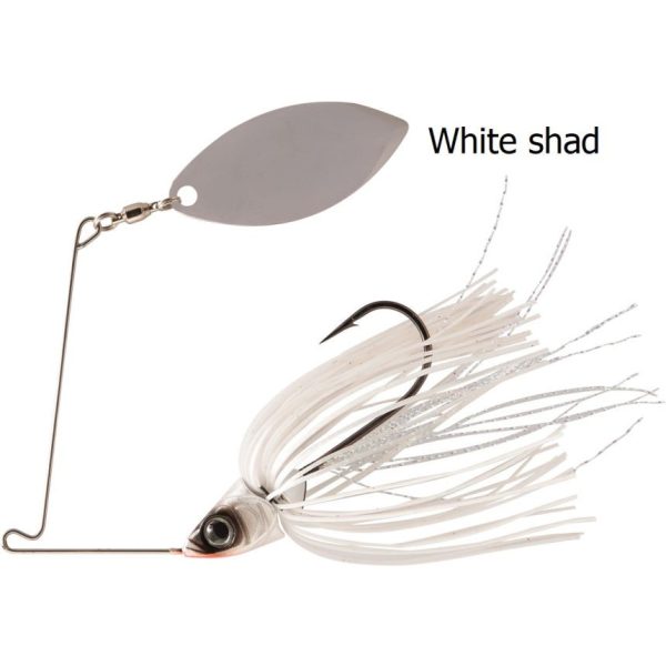 Rapture Sharp Spin Single Willow 10gr White Shad Spinnerbait