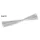 Rapture Spare Skirt Spinner & Jig White Rubberen Rok Plastic Kunstaas