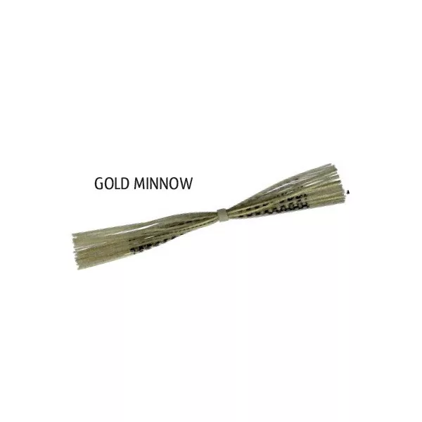 Rapture Spare Skirt Spinner & Jig Gold Minnow Rubberen Rok Plastic Kunstaas