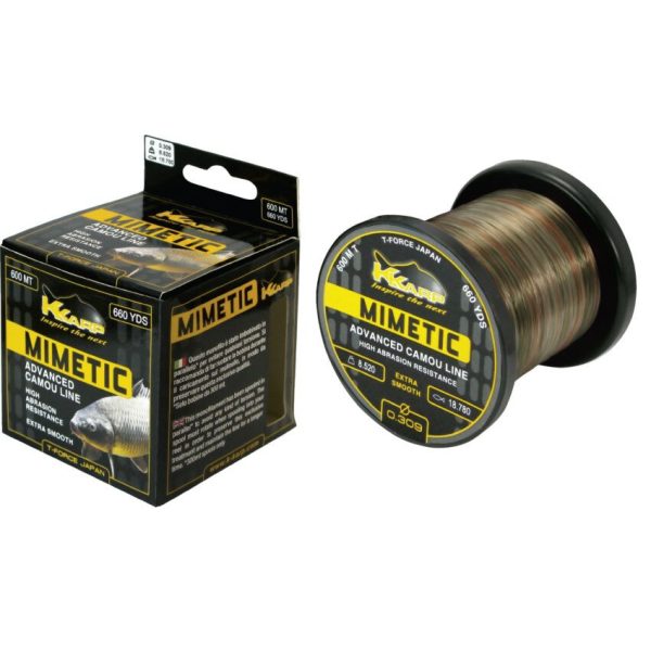 K-Karp Mimetic 300m 0,354mm Monofilament Hoofdlijn