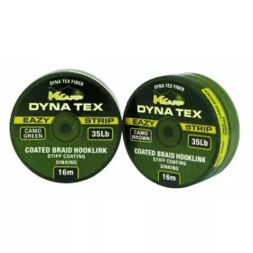 K-Karp Eazy Strip 16m 25lb Camo Groene Gevlochten Leaderlijn