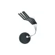 Cralusso Eenpunts dobberbevestiging 0,9 mm (4 stuks/pak) 0,9