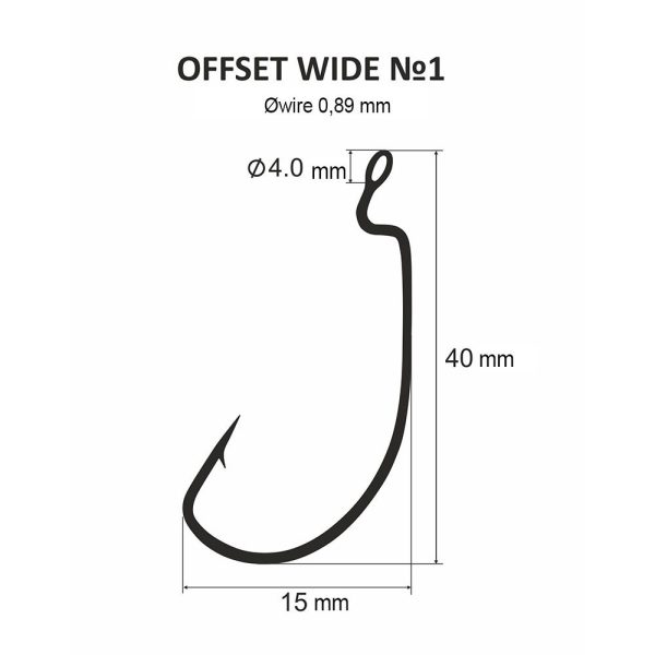 DS Offset wide No. 1. (4 stuks/verpakking)