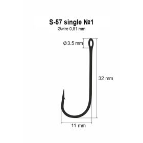 DS Cheburashka haak No 1 (4st/verpakking)