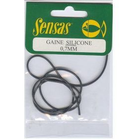 Sensas 0,8mm 50cm Siliconen Drijverstopper Rubberen Slang