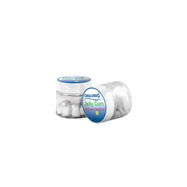 Cralusso - Jelly Corn Vajsav 30db/cs - Csali imitáció - Vajsav - fehér