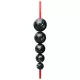 Cralusso - Gecentreerd lood met beschermbuis 5st/pak - Rond lood - 12gr