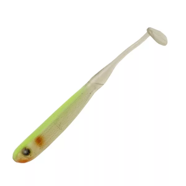 Tiemco PDL Super Tail Eco 7,6cm 20 Crystal Chartreuse Gumihal 6db