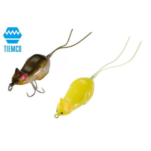 Tiemco Wild Mouse Mini Hard 3,5cm 2,5gr 03 Clear Yellow Egér Utánzat