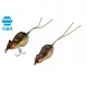 Tiemco Wild Mouse Mini Hard 3,5cm 2,5gr 04 Clear Moss Green Egér Utánzat