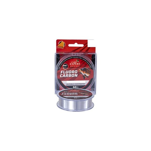 Carp Expert Fluorocarbon 0,25 50M 9,22 Transparant