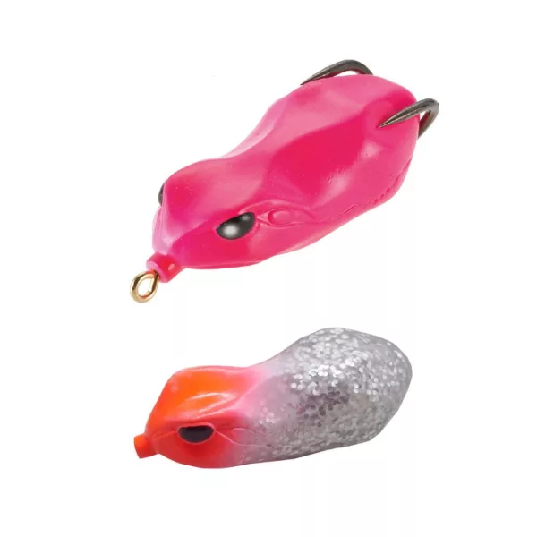 Tiemco Vajra Frog FRG-60 6cm 17 Read Head/Silver Glitter Béka Utánzat
