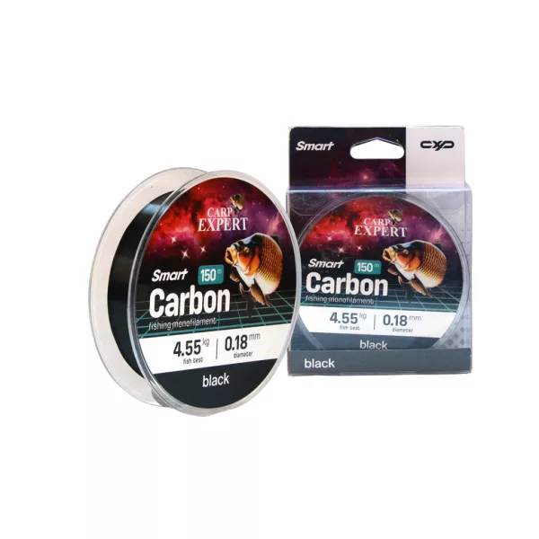 Carp Expert Smart Carbon Fekete 0,35mm Monofil Főzsinór 150m
