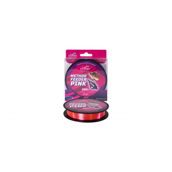 Lijn Carp Expert Method Feedder Pink 0.20Mm 200M 5,5Kg