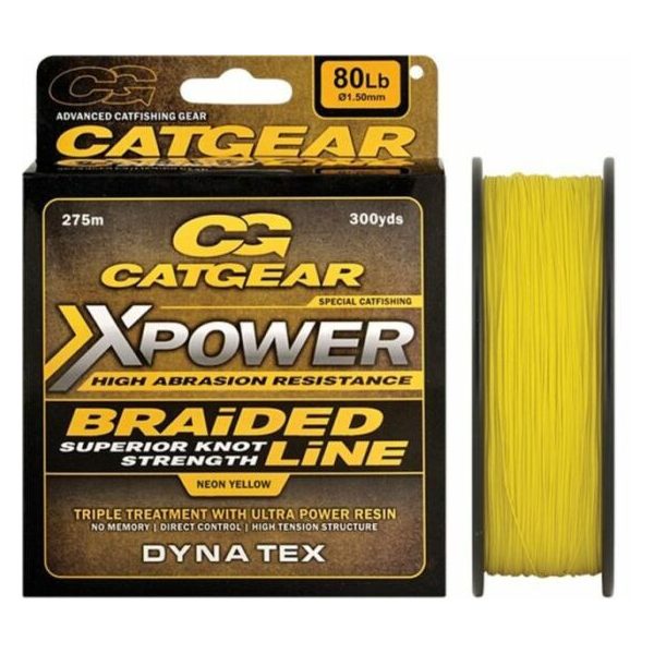 Catgear XPower Braided 275m 0,47mm Gevlochten Hoofdlijn
