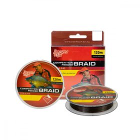   Lijn Benzar Competition Feeder Braid 0,12Mm 7,89 Kg 120M Dark Brown